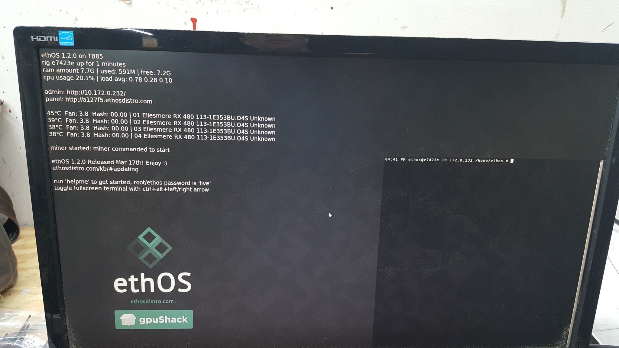 ethos4gpus